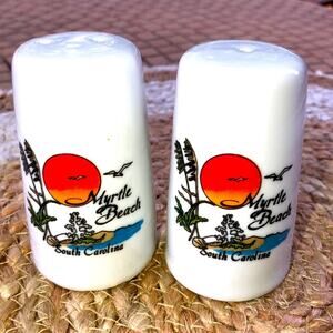 Myrtle Beach SC Salt & Pepper Shaker Set